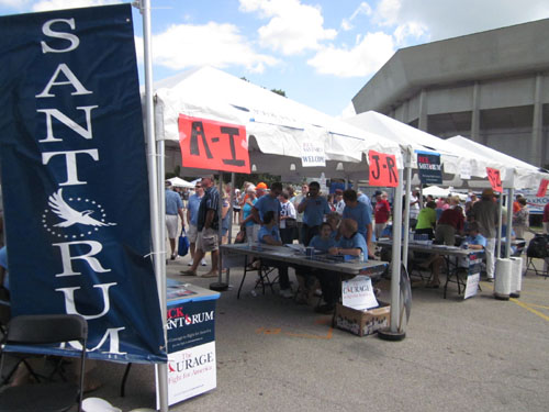 Ames Straw Poll 2007 and 2011